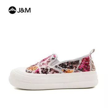 Туфли женские повседневные Women's Casual Shoes Women's Joy&Mario, фиолетовый