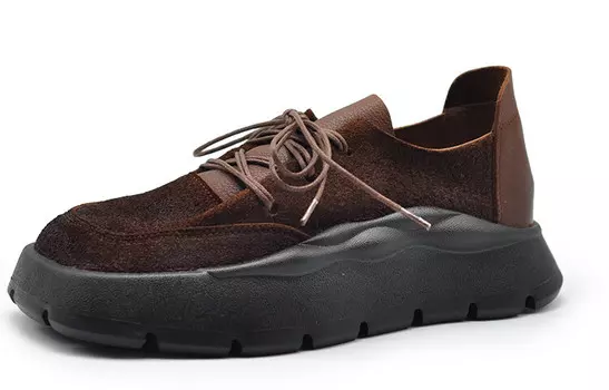 Туфли женские повседневные Women's Casual Shoes Women's Low-Top Artmu, черный