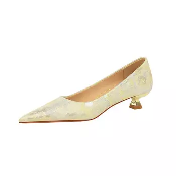 Туфли женские повседневные Women's Casual Shoes Women's Bigtree, желтый