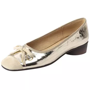 Туфли женские повседневные Women's Casual Shoes Women's Bai Shiting, золотой