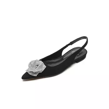 Туфли женские повседневные Women's Casual Shoes Women's Bai Shiting, серебряный