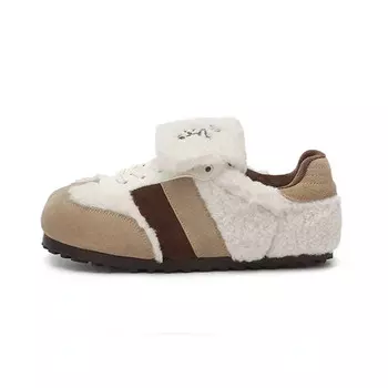 Туфли женские повседневные Women's Casual Shoes Women's Abcio, цвет Pink Fleece-lined