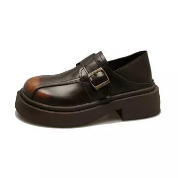 Туфли женские повседневные Women's Casual Shoes Women's Gejiani, темно-коричневый