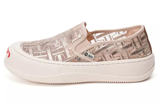 Туфли женские повседневные Women's Casual Shoes Women's Low-Top Joy&Mario, серебряный