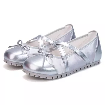 Туфли женские повседневные Women's Casual Shoes Women's Joy&Mario, серебряный