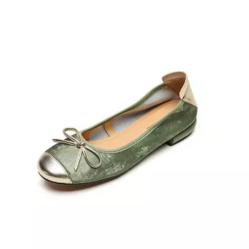 Туфли женские повседневные Women's Casual Shoes Women's Balletcat, зеленый