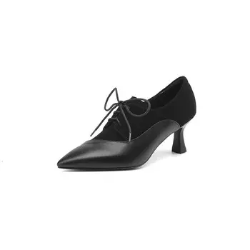 Туфли женские повседневные Women's Casual Shoes Women's Bai Shiting, коричневый