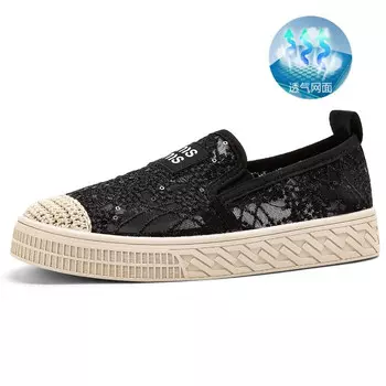 Туфли женские повседневные Women's Casual Shoes Women's Oms, черный