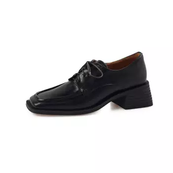 Туфли женские повседневные Women's Casual Shoes Women's Low-Top Jiuxingdao, черный