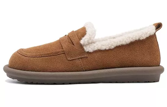 Туфли женские повседневные Women's Casual Shoes Women's Low-Top Yellow Eblan