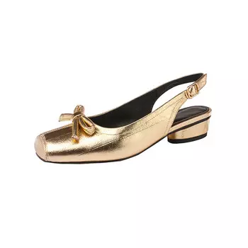 Туфли женские повседневные Women's Casual Shoes Women's Mo Lin, серебряный