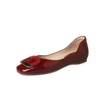 Туфли женские повседневные Women's Casual Shoes Women's Red Dme, цвет Burgundy