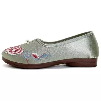 Туфли женские повседневные Women's Casual Shoes Women's Mulinsen, зеленый