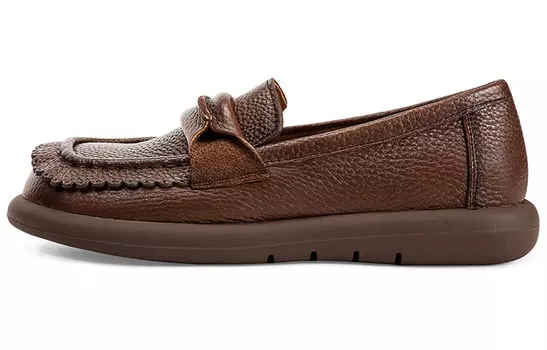 Туфли женские повседневные Women's Casual Shoes Women's Low-Top Occaman, коричневый