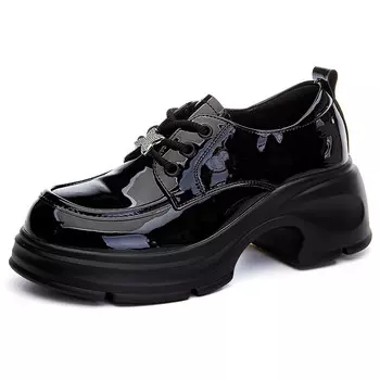 Туфли женские повседневные Women's Casual Shoes Women's Pooq, черный