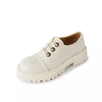 Туфли женские повседневные Women's Casual Shoes Women's Low-Top Five-Nine Dan Seven, цвет Ivory