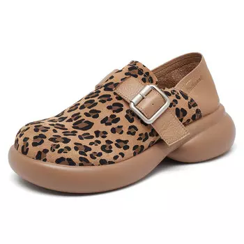 Туфли женские повседневные Women's Casual Shoes Women's Oulisasi, серый/черный