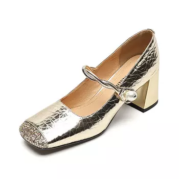 Туфли женские повседневные Women's Casual Shoes Women's Echo&Yolo, серебряный