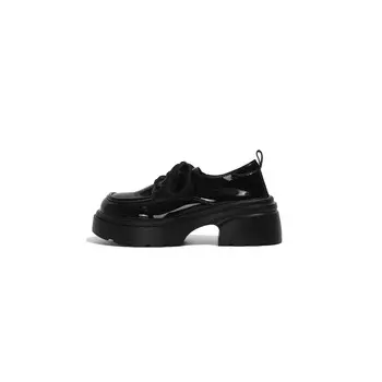 Туфли женские повседневные Women's Casual Shoes Women's Moon Veil, цвет Gloss Black