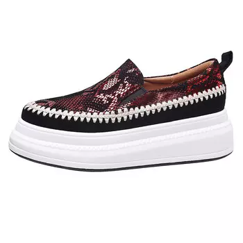 Туфли женские повседневные Women's Casual Shoes Women's Mo Lin, серебряный