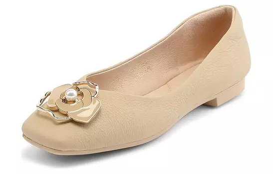 Туфли женские повседневные Women's Casual Shoes Women's Low-Top Fond&Beryl, цвет Apricot