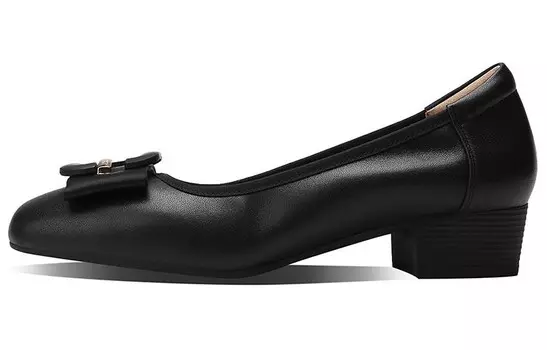 Туфли женские повседневные Women's Casual Shoes Women's Bosssunwen, черный