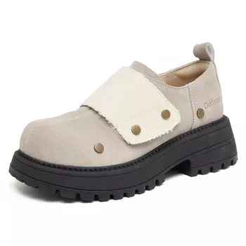 Туфли женские повседневные Women's Casual Shoes Women's Oulisasi, коричневый/бежевый