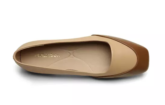 Туфли женские повседневные Women's Casual Shoes Women's Mulinsen, бежевый/черный