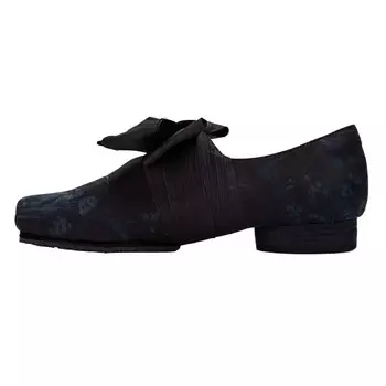 Туфли женские повседневные Women's Casual Shoes Women's Bian Fumao, синий/черный