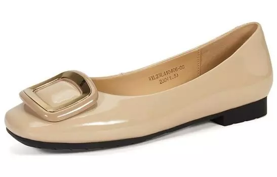 Туфли женские повседневные Women's Casual Shoes Women's Low-Top Lesele, цвет Apricot