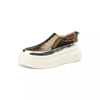 Туфли женские повседневные Women's Casual Shoes Women's Aiqinisha, зеленый