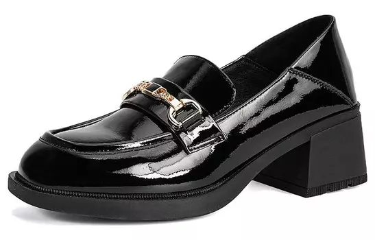 Туфли женские повседневные Women's Casual Shoes Women's Low-Top Lesele, черный