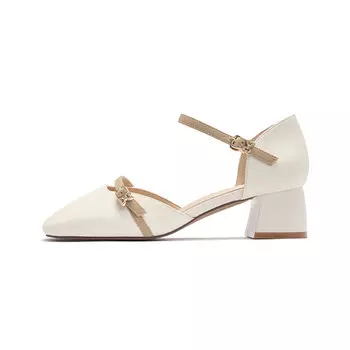 Туфли женские повседневные Women's Casual Shoes Women's Beige/Dark Beige Josiny