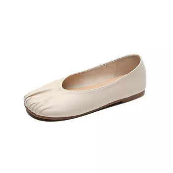 Туфли женские повседневные Women's Casual Shoes Women's Beige Dme