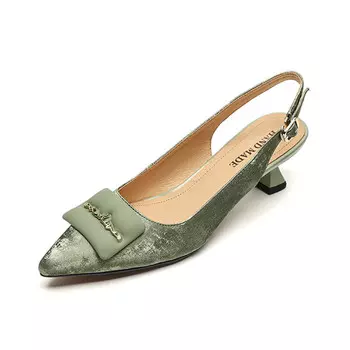 Туфли женские повседневные Women's Casual Shoes Women's Echo&Yolo, зеленый