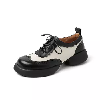 Туфли женские повседневные Women's Casual Shoes Women's Low-Top Mo Lin, черный