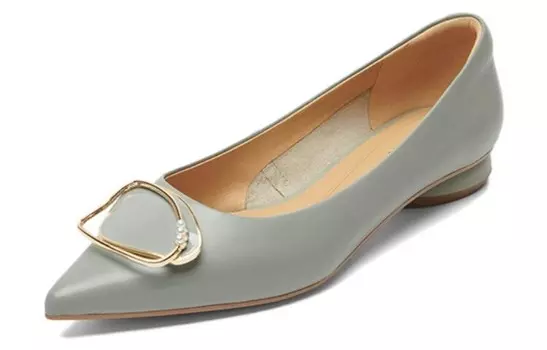 Туфли женские повседневные Women's Casual Shoes Women's Pt'Son, серо-голубой