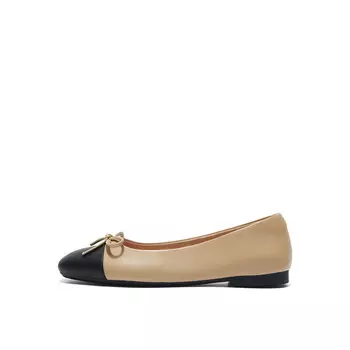 Туфли женские повседневные Women's Casual Shoes Women's Pt'Son, цвет Apricot/Black