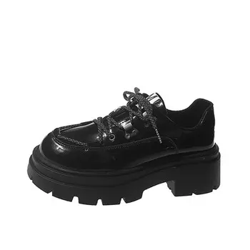 Туфли женские повседневные Women's Casual Shoes Women's Silver Mxgm, черный