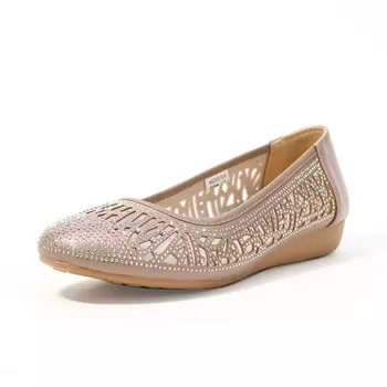 Туфли женские повседневные Women's Casual Shoes Women's Brown Old Meihua