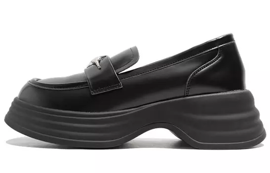 Туфли женские повседневные Women's Casual Shoes Women's Black Tuopin