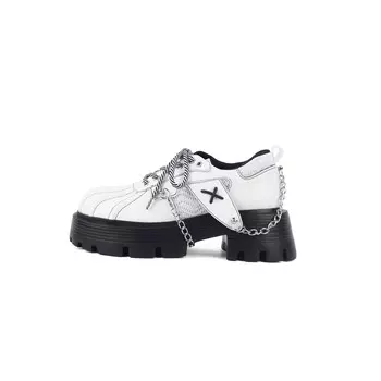 Туфли женские повседневные Women's Casual Shoes Women's White Niuwa Studio