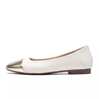Туфли женские повседневные Women's Casual Shoes Women's Zhr, цвет Beige Gold