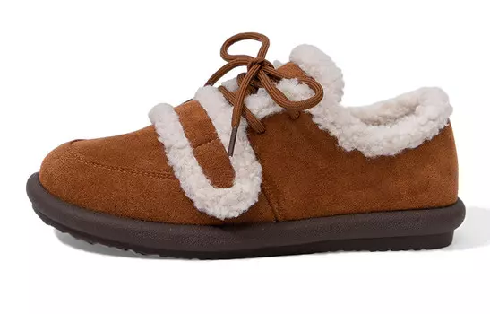 Туфли женские повседневные Women's Casual Shoes Women's Low-Top Camel Feiyue, коричневый