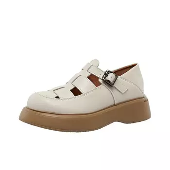 Туфли женские повседневные Women's Casual Shoes Women's Off White Luji