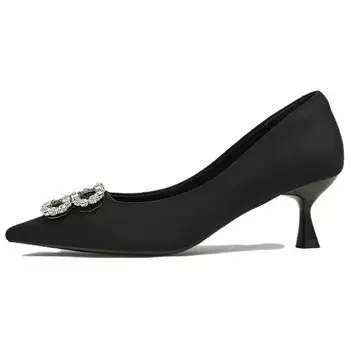 Туфли женские повседневные Women's Casual Shoes Women's Black Basto