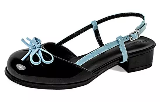 Туфли женские повседневные Women's Casual Shoes Women's Low-Top Black Wonderful Couple