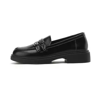 Туфли женские повседневные Women's Casual Shoes Women's Low-Top Black Josiny