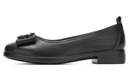 Туфли женские повседневные Women's Casual Shoes Women's Black Aokang