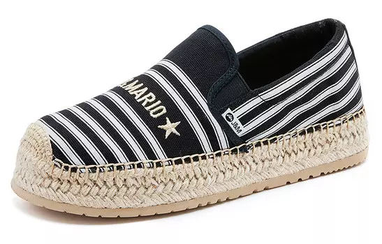 Туфли женские повседневные Women's Casual Shoes Women's Low-Top Black Joy&Mario